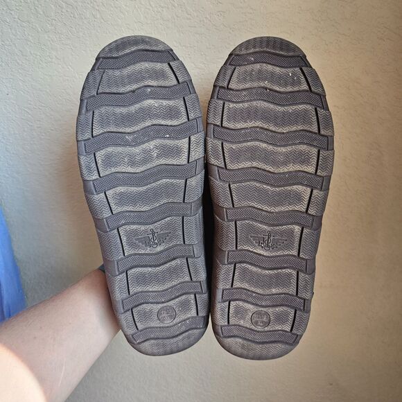 Dearfoams Coffee Dark Brown Men's Memory Foam Clog Slippers Size 11-12 - Picture 3 of 6